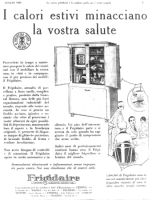 Frigorifero della fine degli anni Venti(Domus, luglio 1929)