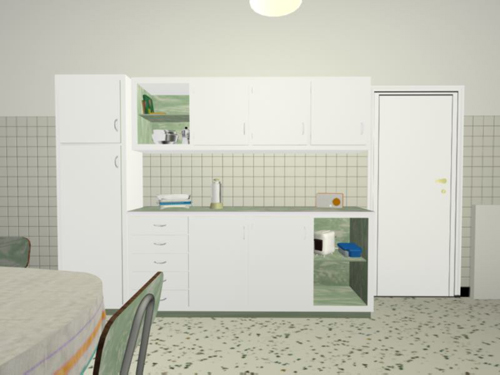 Cucina, credenza